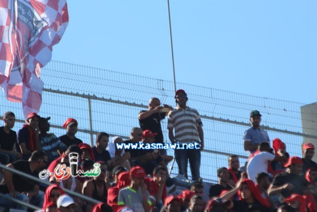 فيديو : الحسم النهائي ينتقل الى ارض الناصرة يوم الثلاثاء بعد التعادل 1-1 واكثر من 4500 مشجع ساند الفريق القسماوي 